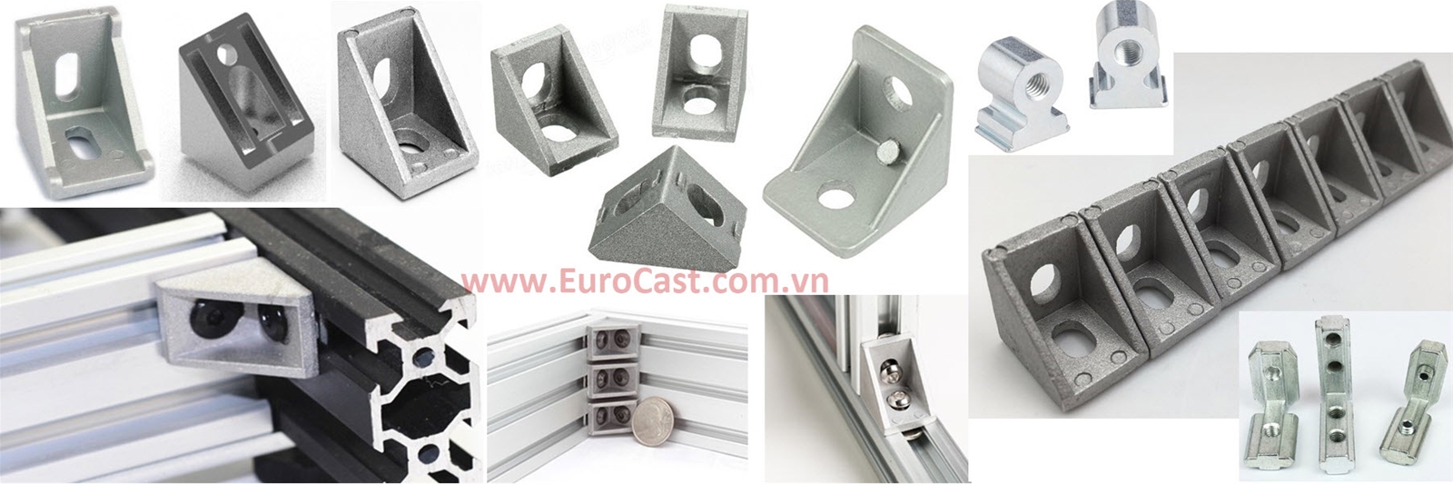 Aluminium assembly components 