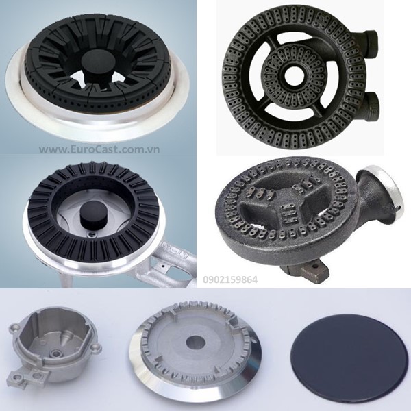 Investment Casting of gas cooker components
